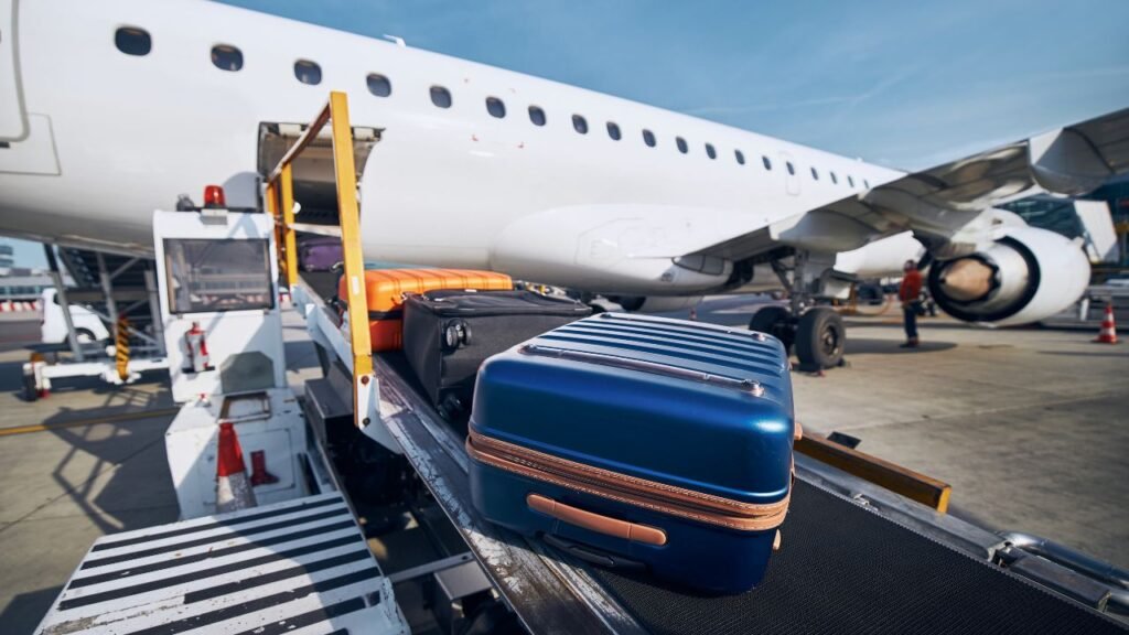 Loading On an Airplane or Vessel