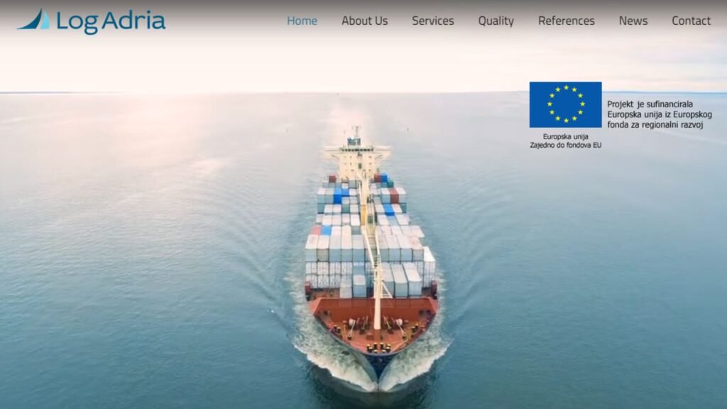 سجل أدريا - أفضل 10 شركات شحن في كرواتيا