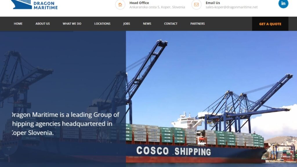 Dragon Maritime - أفضل 10 شركات شحن في كرواتيا