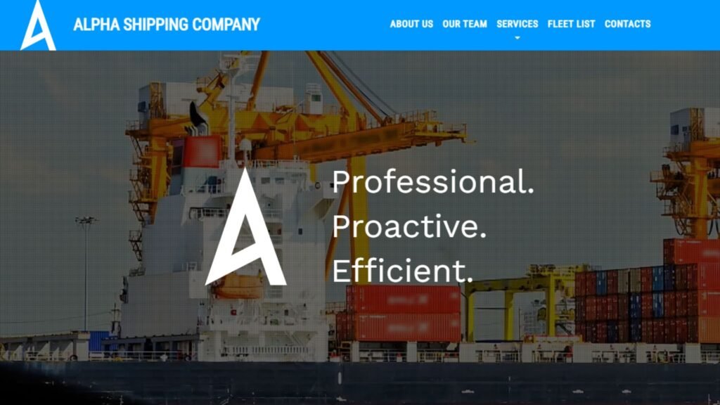 شركة ألفا للشحن