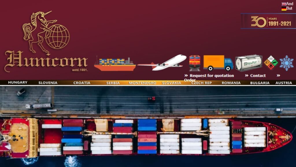 国际货运有限公司 Hunicorn。
