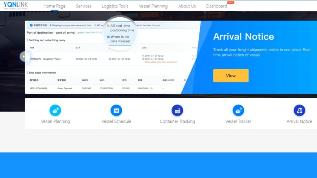 YQN International Logistics 