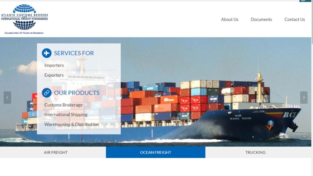 亚特兰大报关行 - 佐治亚州货运代理