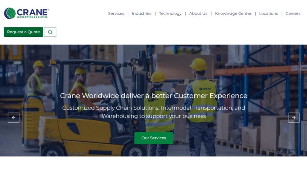 起重机全球物流 