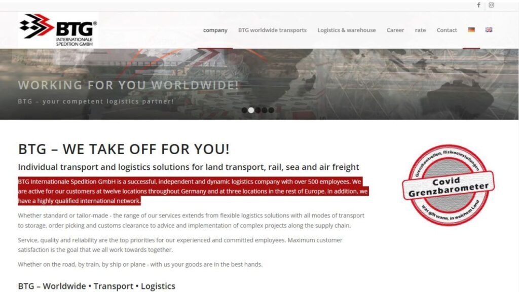 germany dynamic logistics company